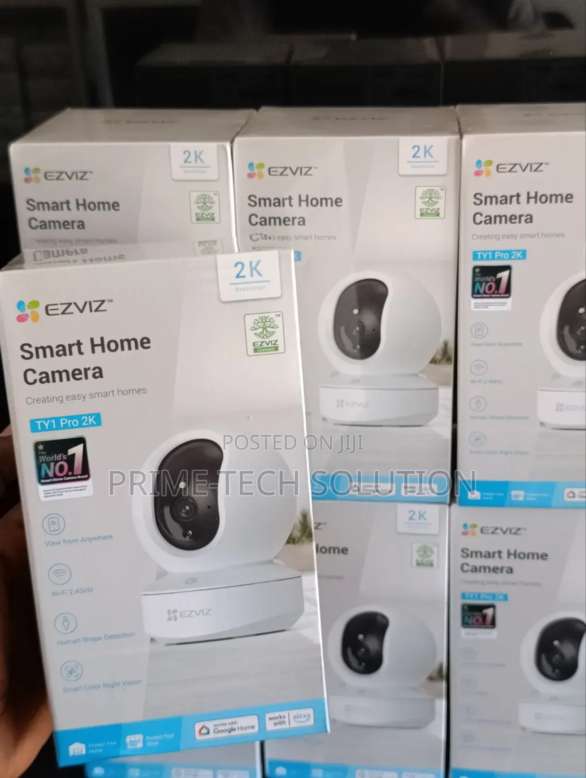 Ezviz TY1 Pro 2K Indoor Pan Tilt WiFi Camera — Warranty 1Yr | TZ