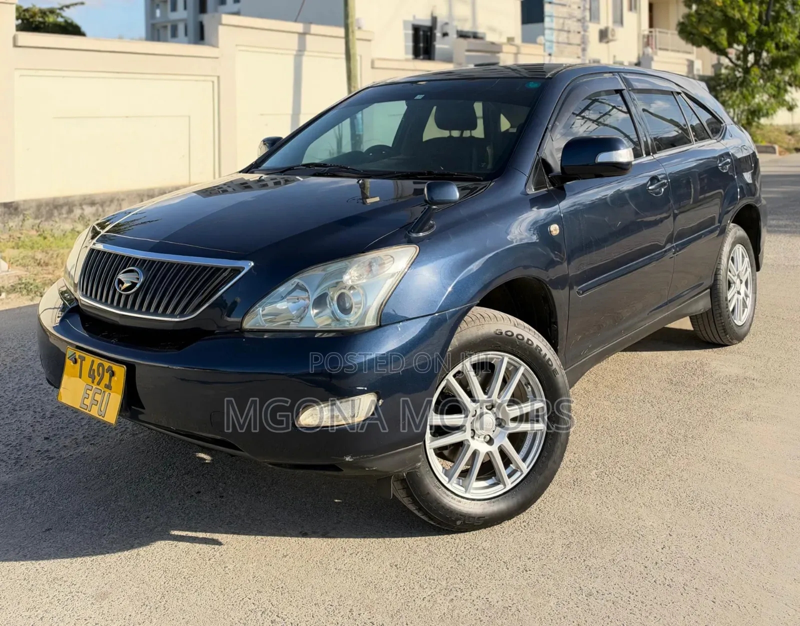 Toyota Harrier 2006 Blue