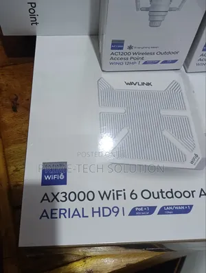 Wavlink Aerial HD91 AX3000 WiFi 6 Outdoor AP — Warranty 1Yr | TZ