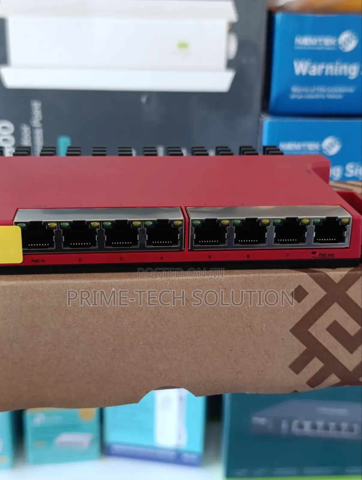 MikroTik L009UiGS-2HaxD-in WiFi 6 Router 8 Gigabit + SFP | TZ
