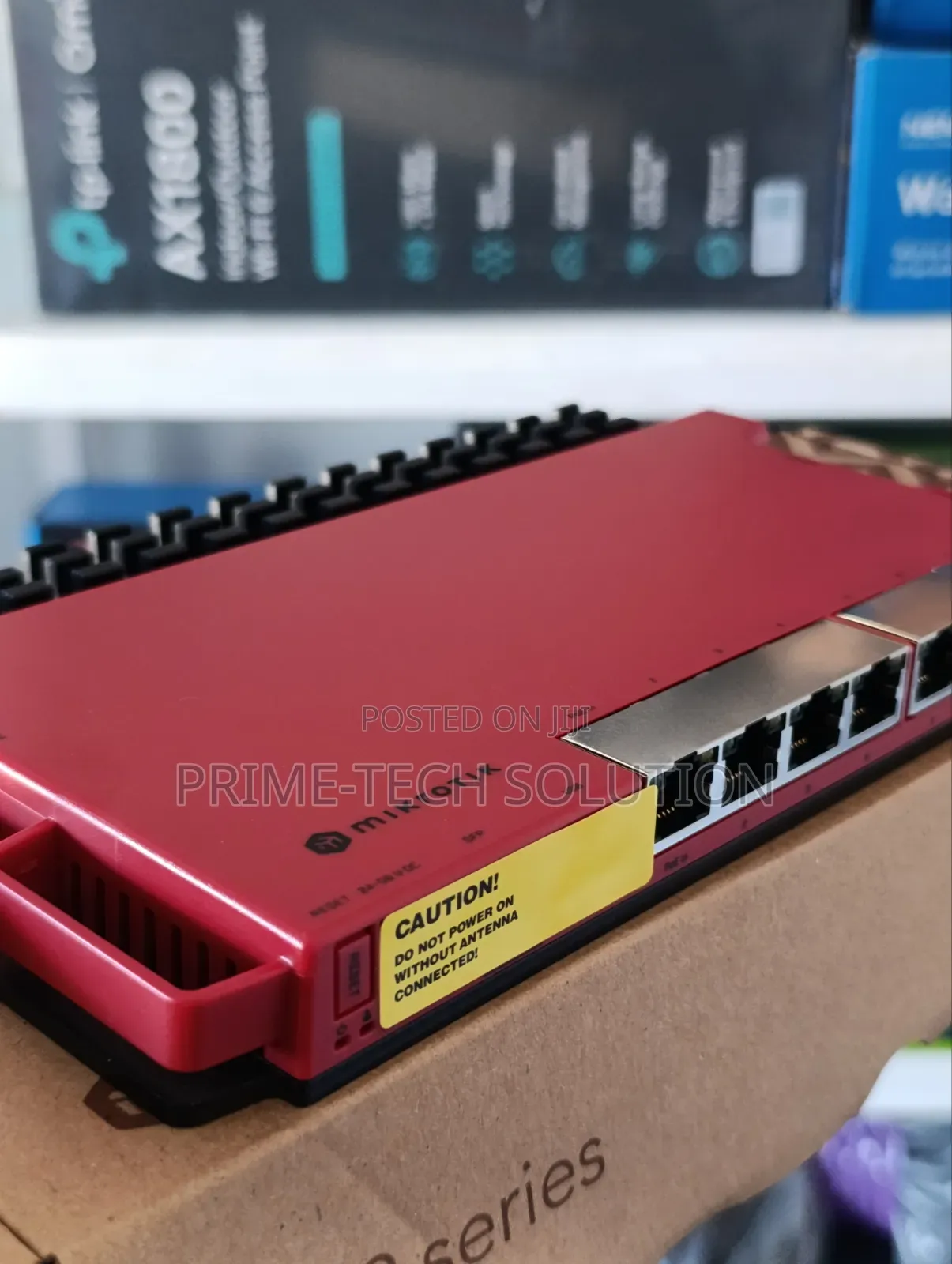 MikroTik L009UiGS-2HaxD-in WiFi 6 Router 8 Gigabit + SFP | TZ