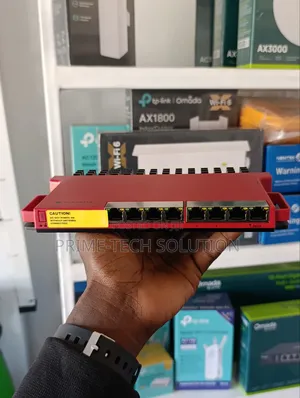 MikroTik L009UiGS-2HaxD-in WiFi 6 Router 8 Gigabit + SFP | TZ
