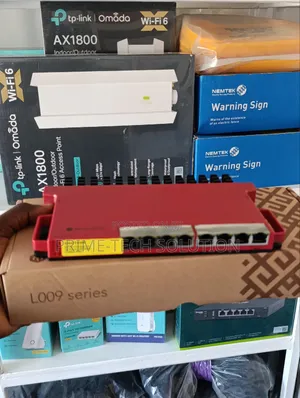 MikroTik L009UiGS-2HaxD-in WiFi 6 Router 8 Gigabit + SFP | TZ