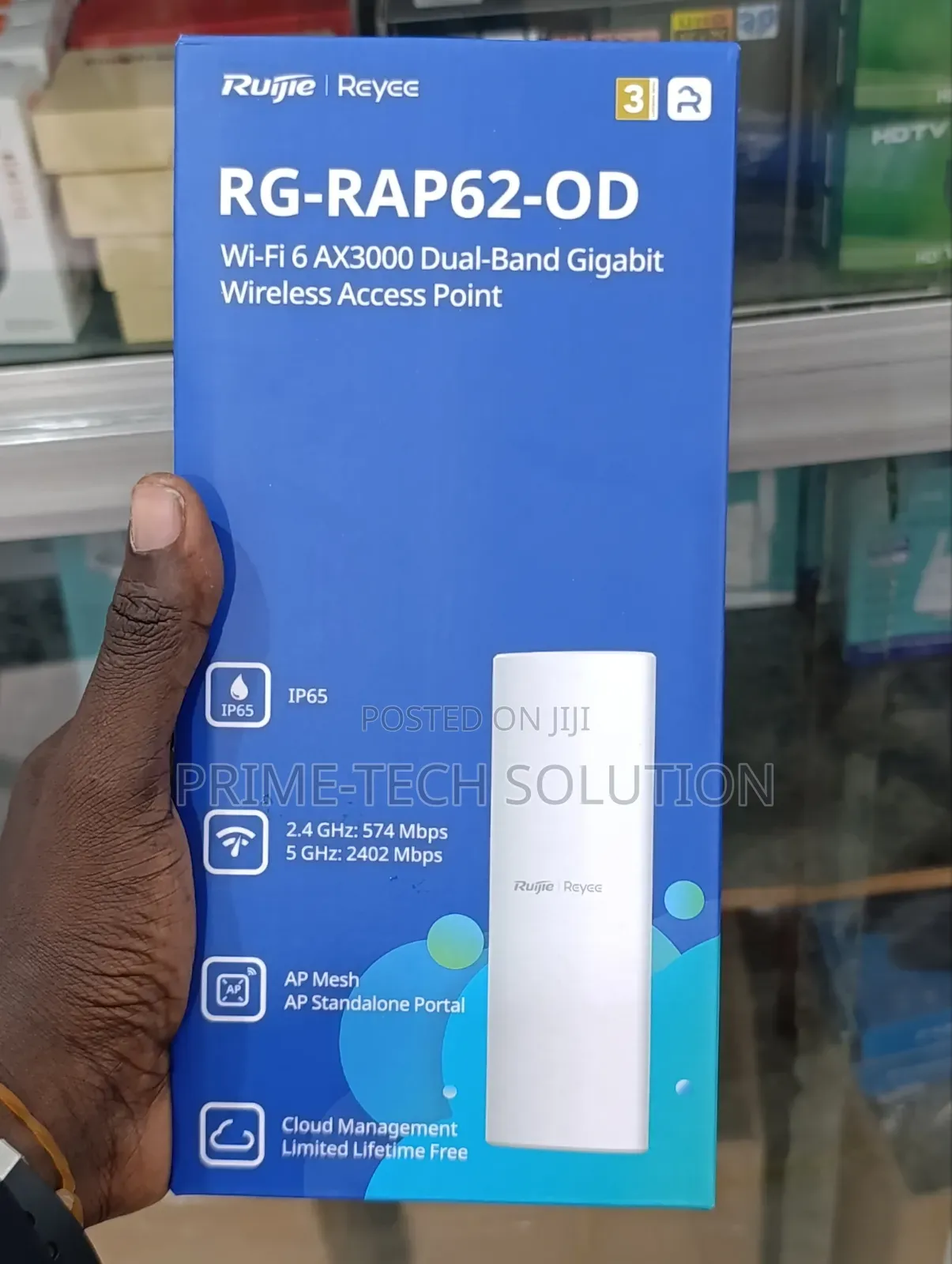 Ruijie RG-RAP62-OD AX3000 WiFi 6 Outdoor AP — Warranty 1Yr | TZ