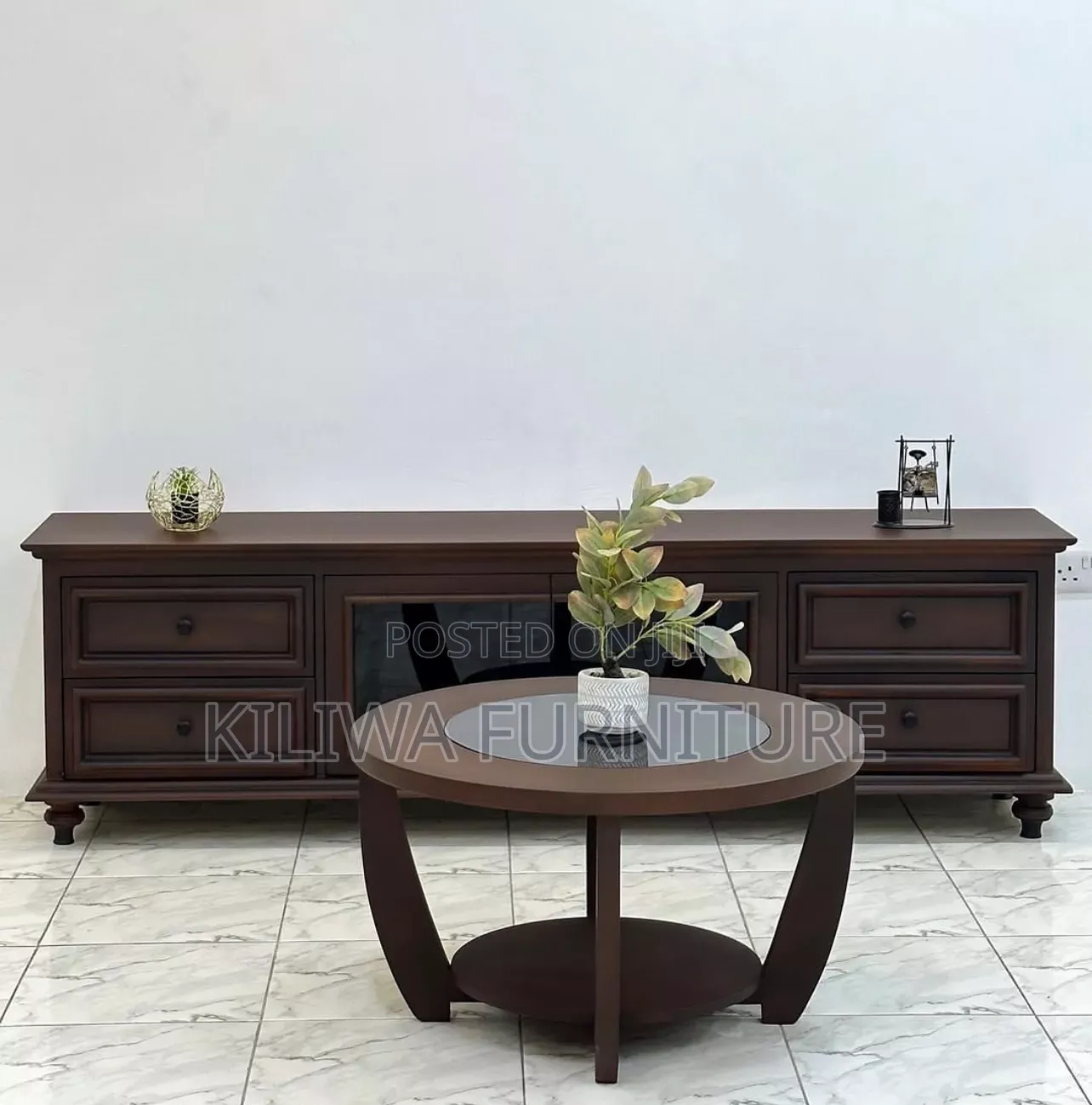 TV Showcase and Coffee Table Nzuri Sana