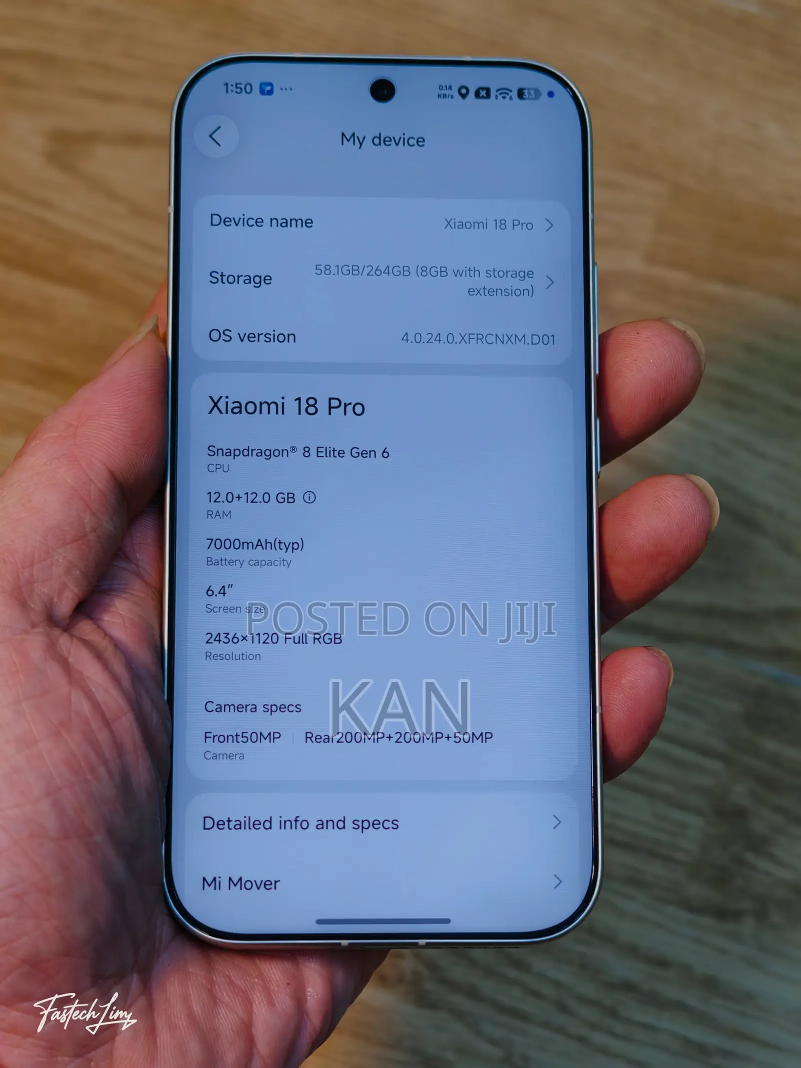 New Xiaomi 18 Pro 256 GB
