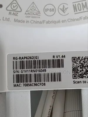 Ruijie RG-RAP6262(G) AX1800 WiFi 6 Outdoor AP | Warranty 1Yr | TZ