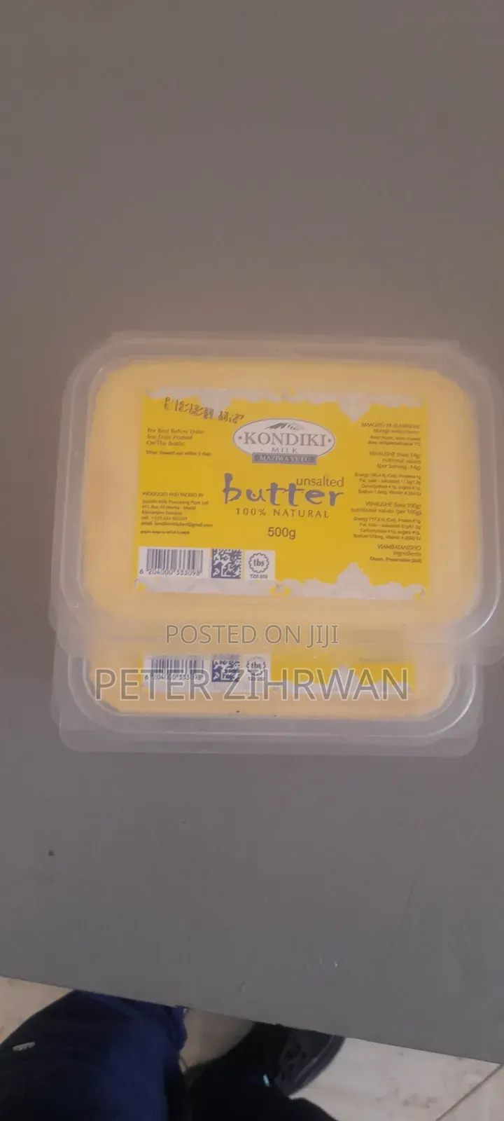 Kondiki Butter 500gm(salted$unsalted)