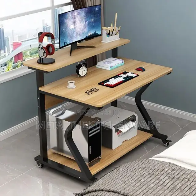 Mobile Computer Desk (Mult-Function Workstation)