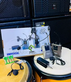 Professional Shure W13F Dual UHF Wireless Universal Microphone System