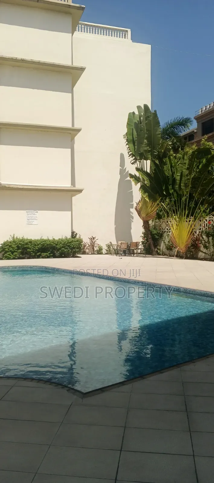 Furnished 1bdrm Apartment in Swedi Property, Masaki for rent
