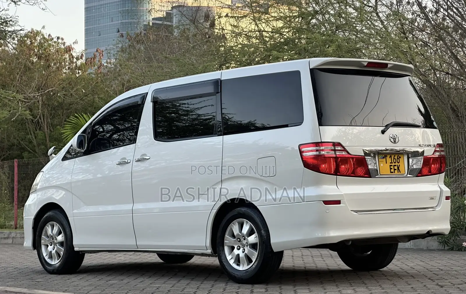 Toyota Alphard 2007 Pearl