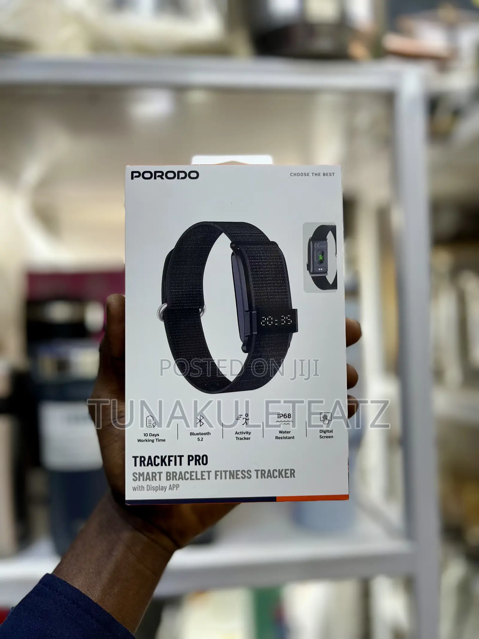 Porodo Trackfit Pro Smart Bracelet