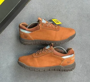 CAT Men's Genuine Leather Casual Walking Shoes