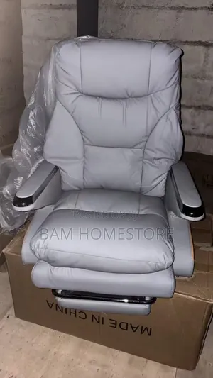 Luxury Executive Reclining Office Chair With Footrest (Model F216)