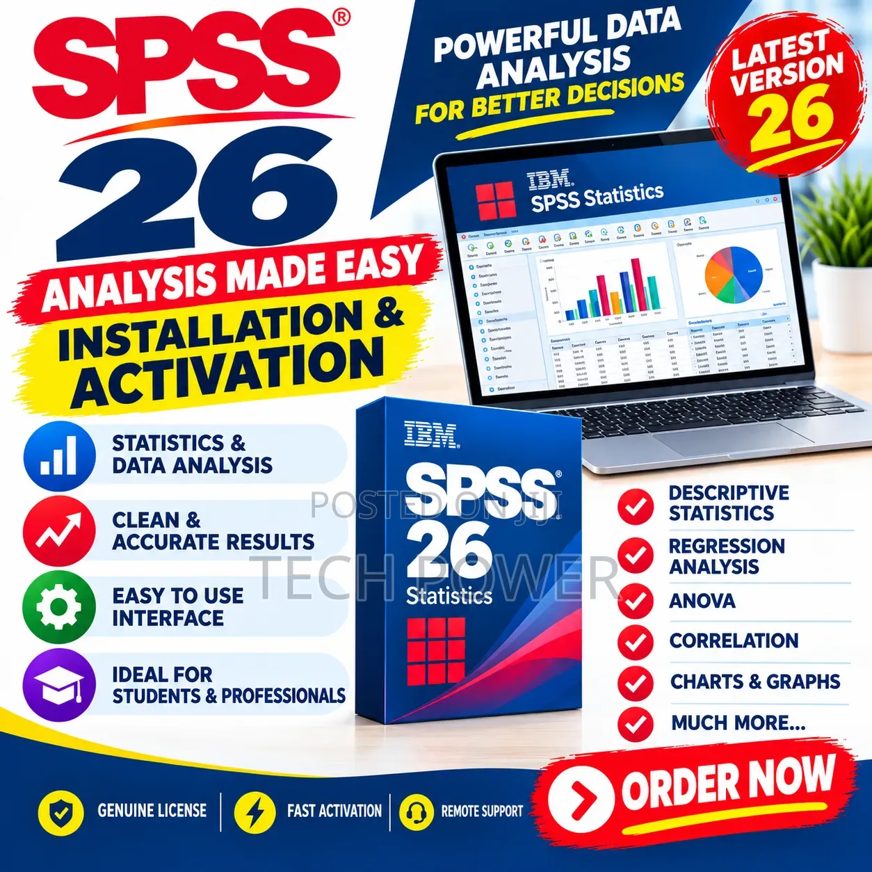 SPSS 26 Installation & Activation | Statistical Analysis Software
