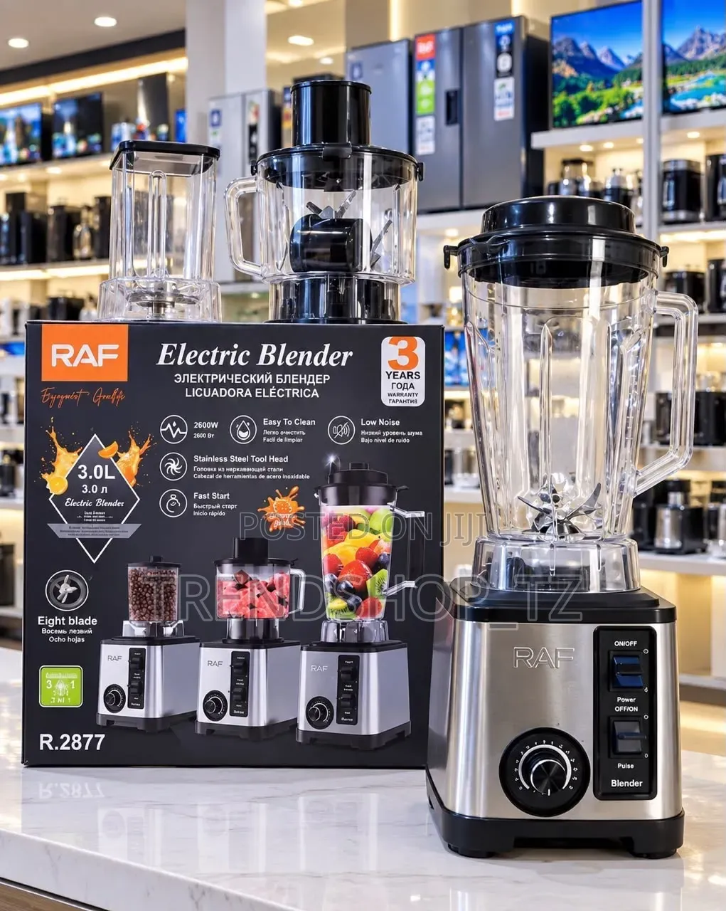 RAF Electric Blender 3L