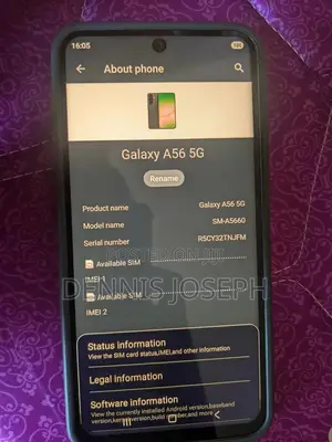 Samsung Galaxy A56 256 GB Black