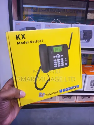 Kx F317 GSM Fixed Wireless Phone [Double Line]