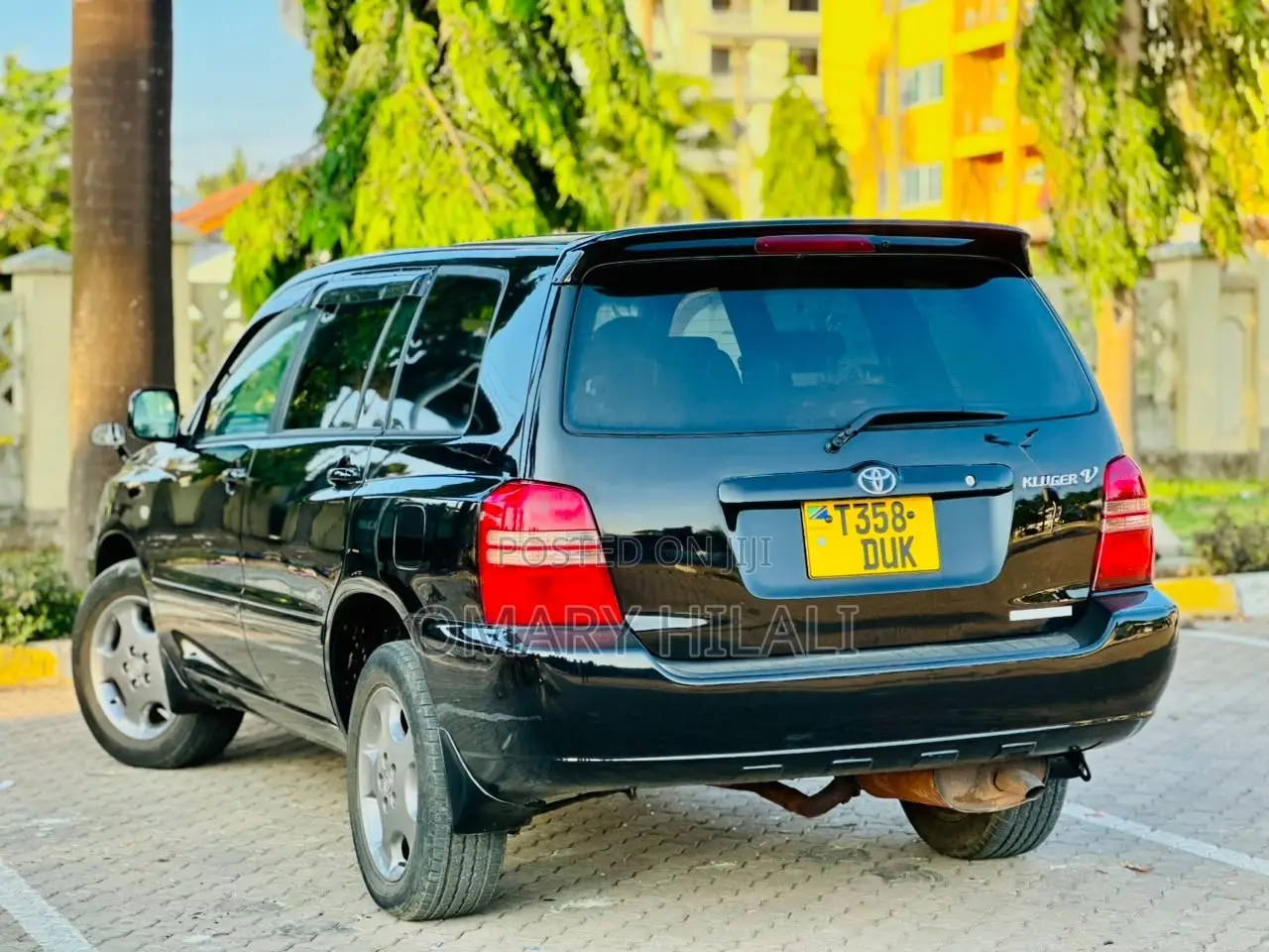 Toyota Kluger 2005 Black