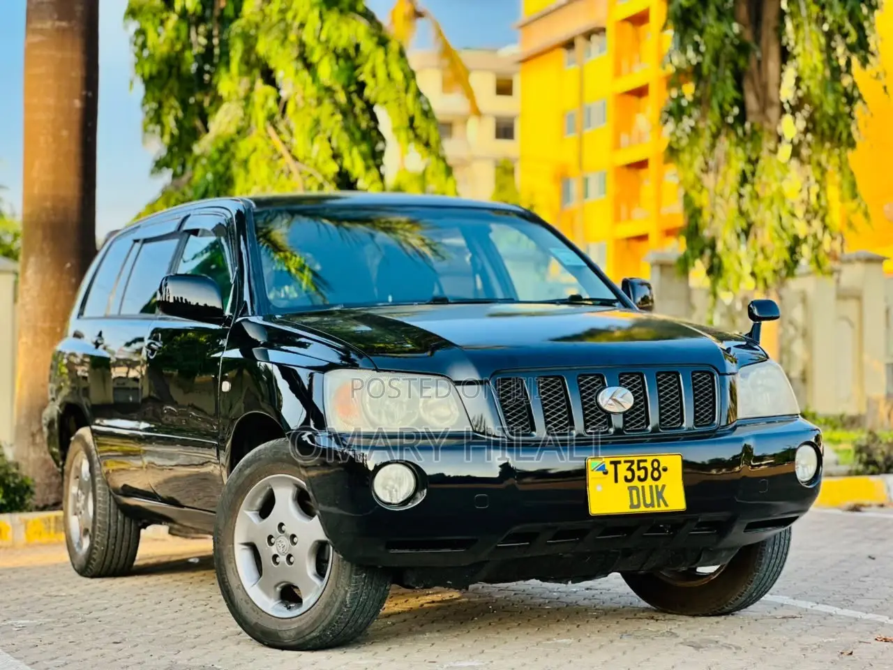 Toyota Kluger 2005 Black