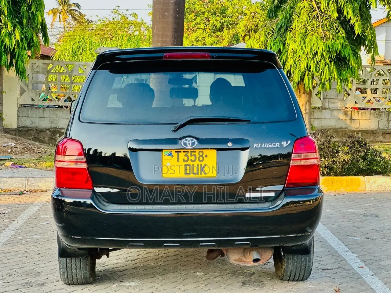Toyota Kluger 2005 Black