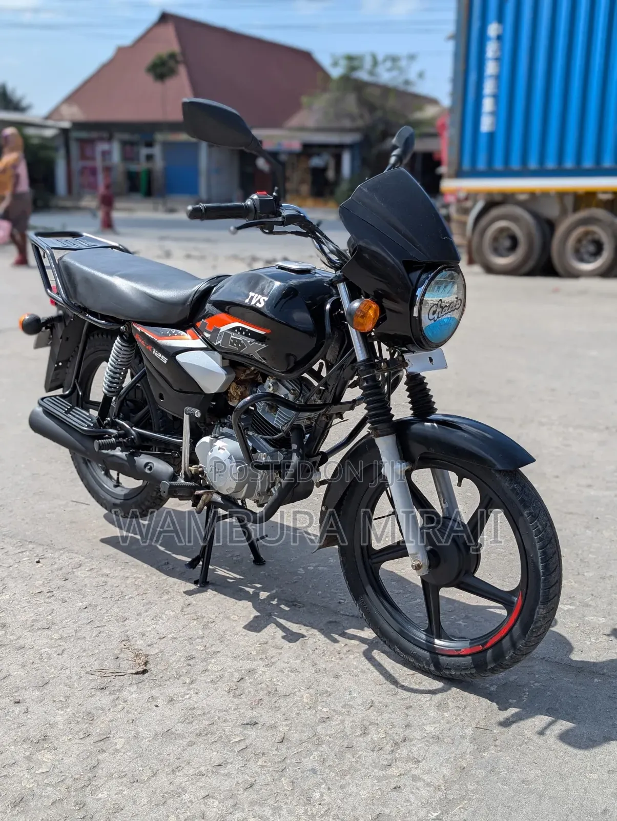 TVS HLX 125 2026 Black