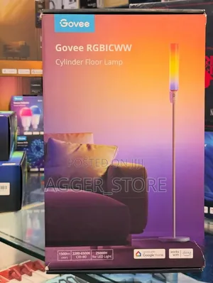 Govee RGBICWW Cylinder Floor Lamp (Model H6078)