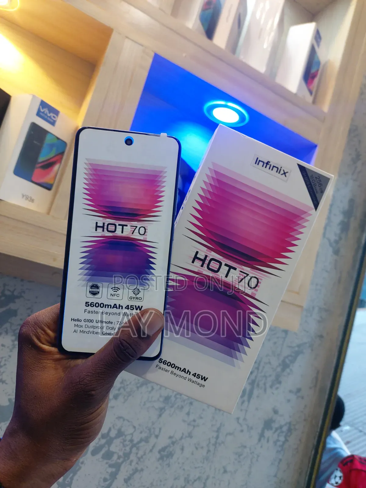 New Infinix Hot 70 256 GB