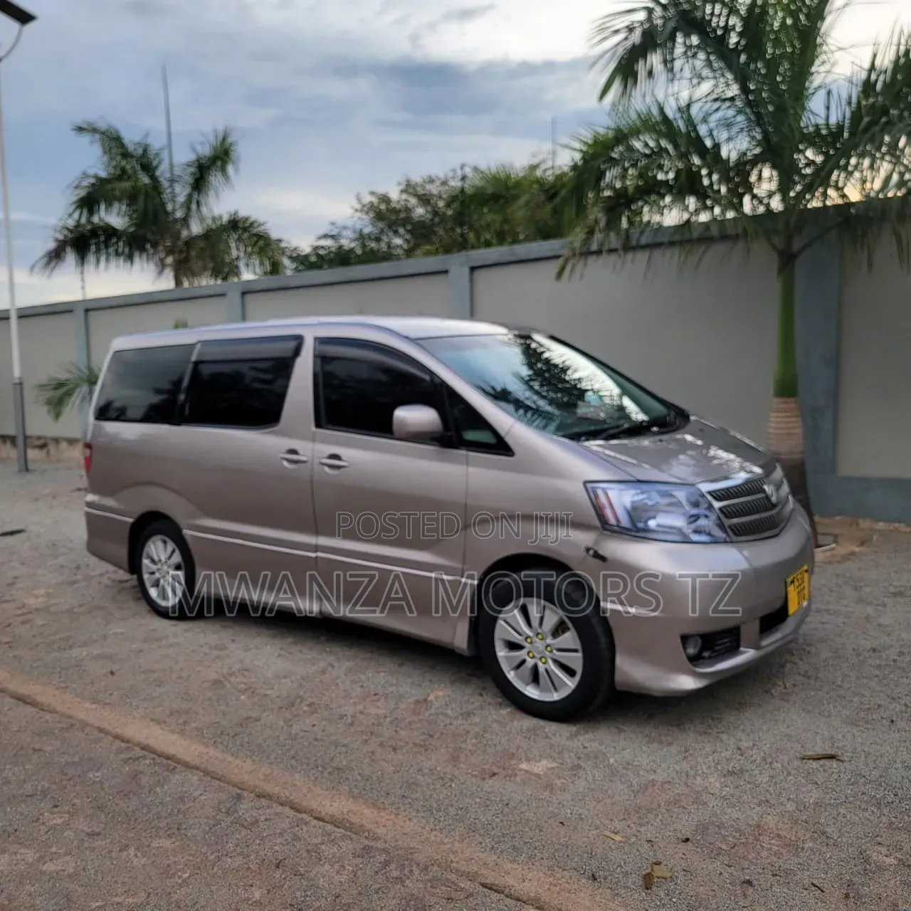 Toyota Alphard 2004 Gray