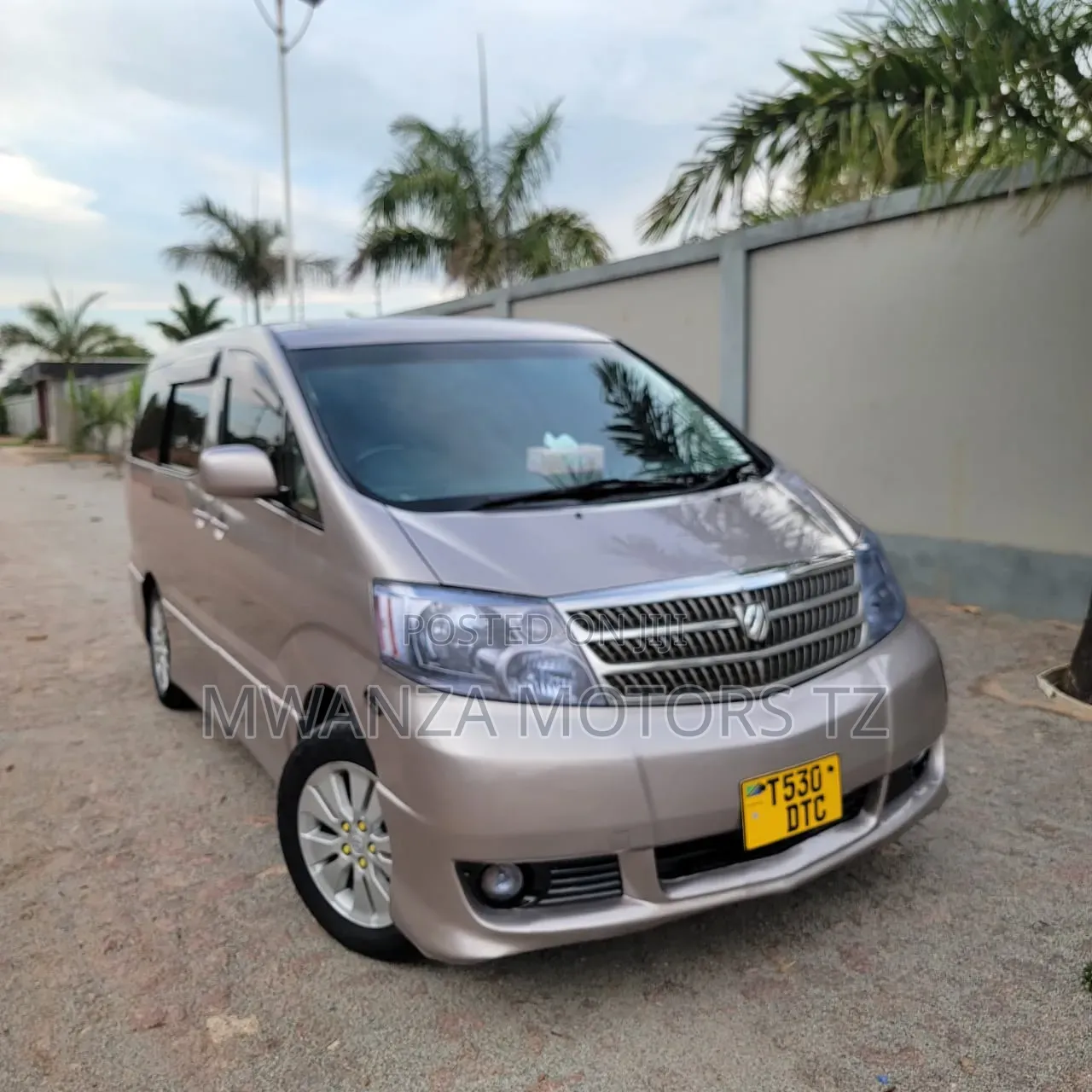 Toyota Alphard 2004 Gray