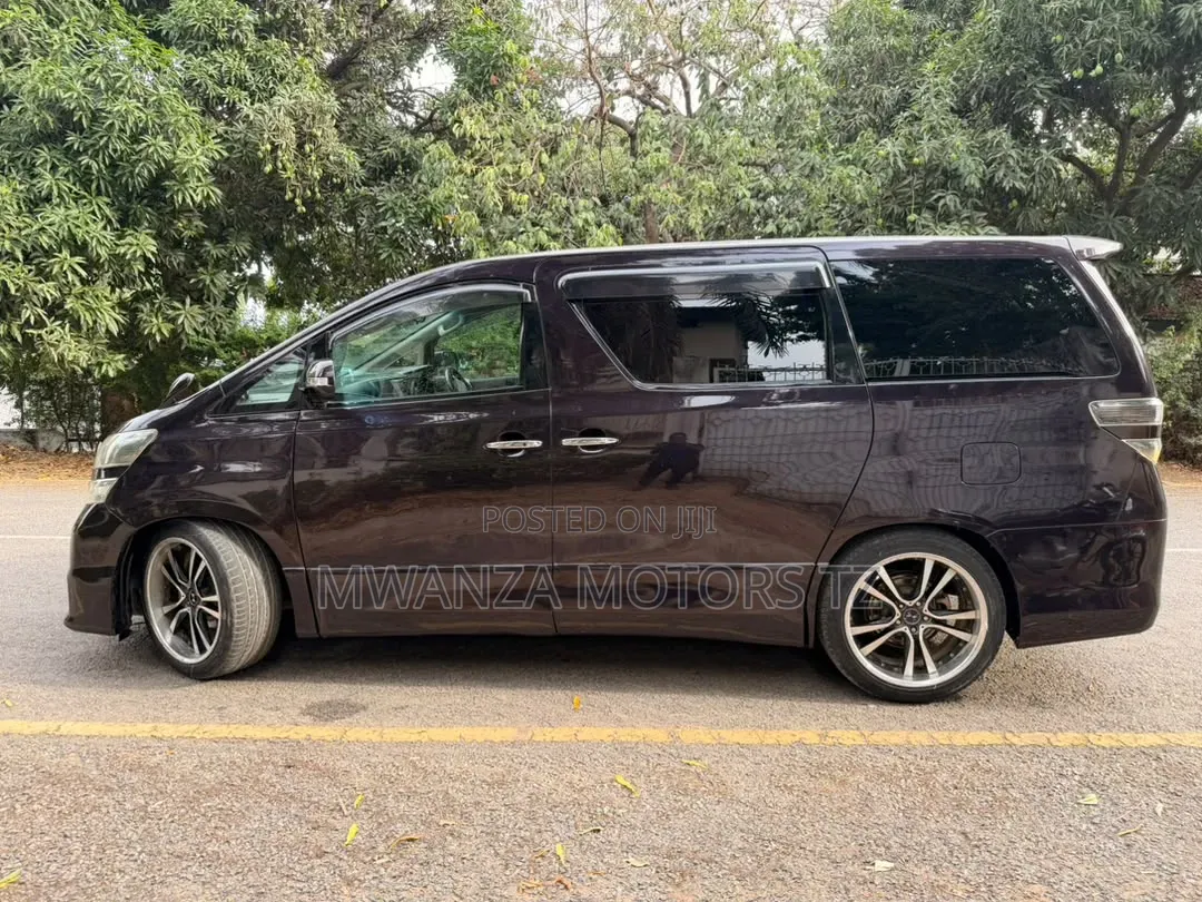 Toyota Vellfire 2010 Maroon