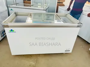 Three 400l Showcase Freezer