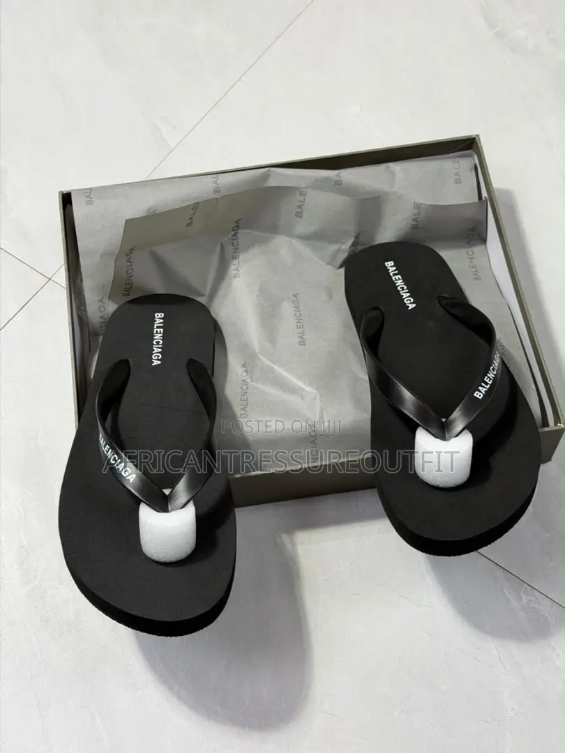 Balenciaga Thong Slides Flip-Flop Sandals Collection Available