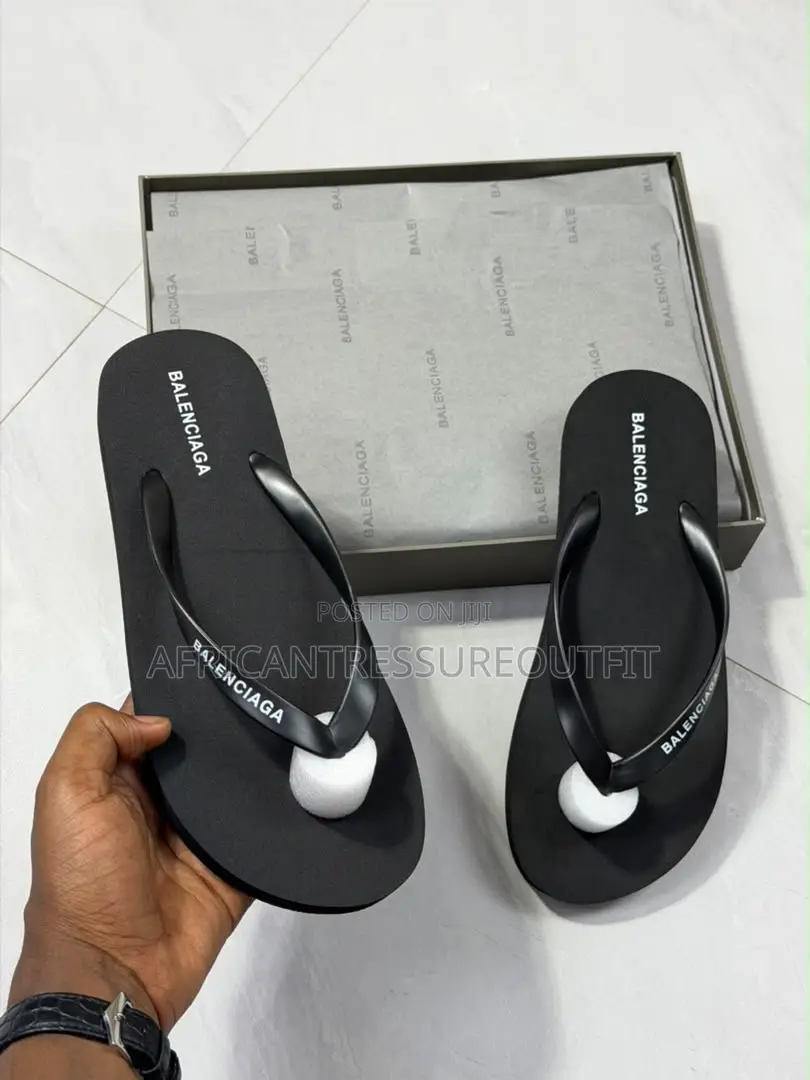 Balenciaga Thong Slides Flip-Flop Sandals Collection Available