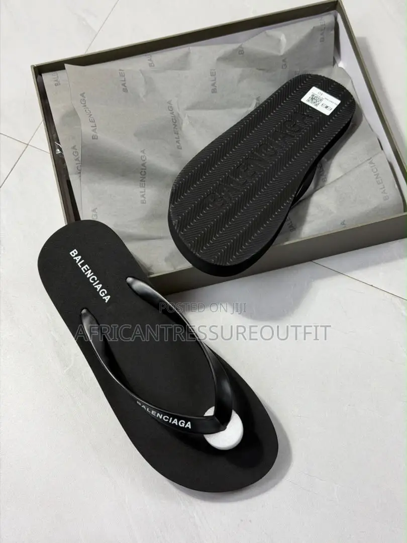 Balenciaga Thong Slides Flip-Flop Sandals Collection Available