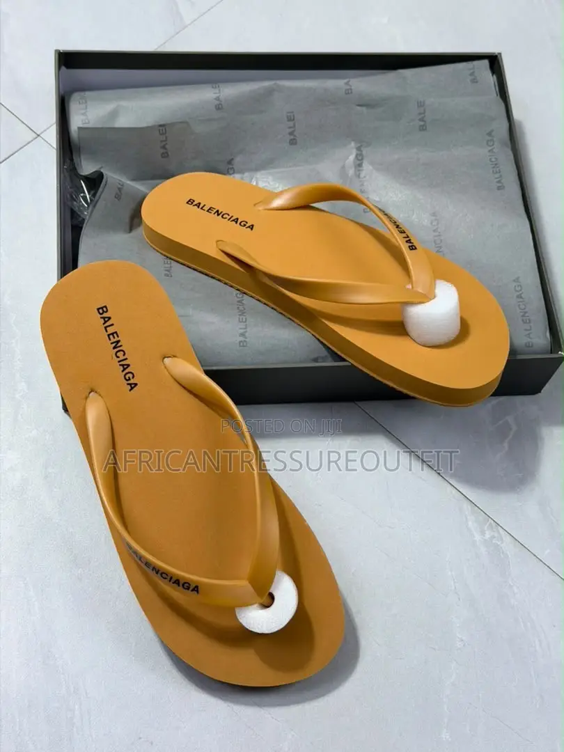 Balenciaga Thong Slides Flip-Flop Sandals Collection Available