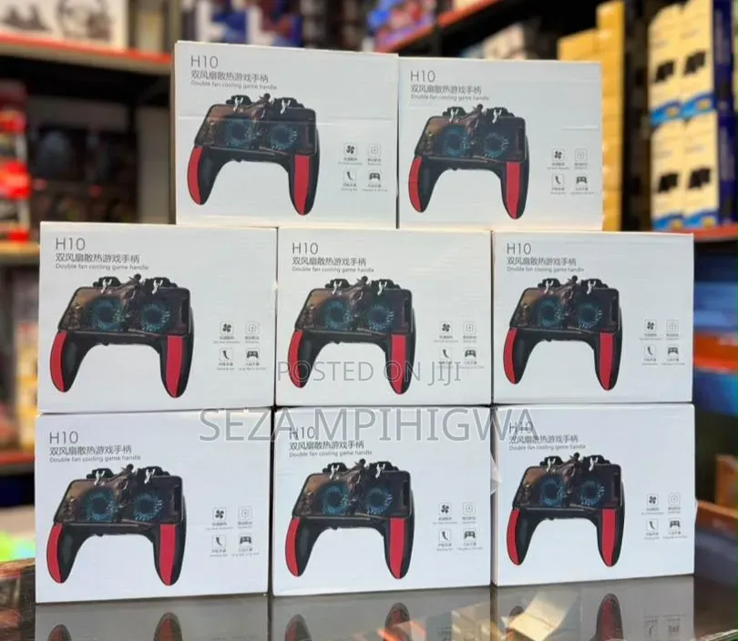 H10 Mobile Game Controller - PUBG Controller Yenye Feni Mbili