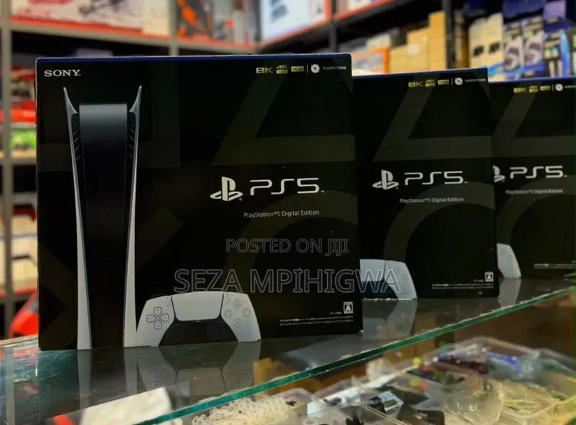 ​PS5 Digital Edition / Sony PlayStation 5 Mpya Kwenye Box