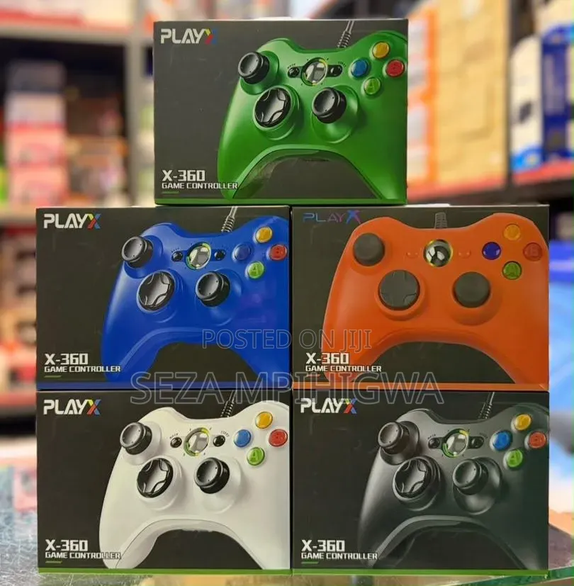 Xbox 360 & PC Wired Game Controller / Pad Ya Game Ya Waya (Play X)