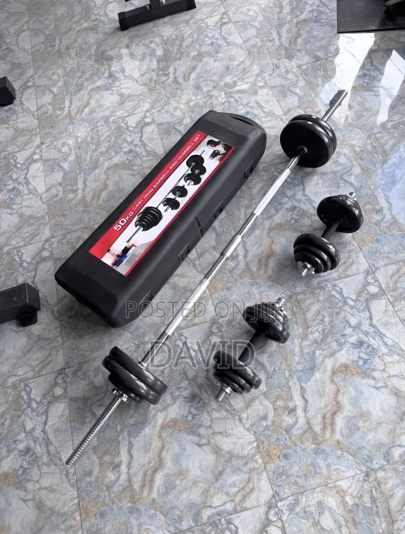 Barbell & Dumbbell Set