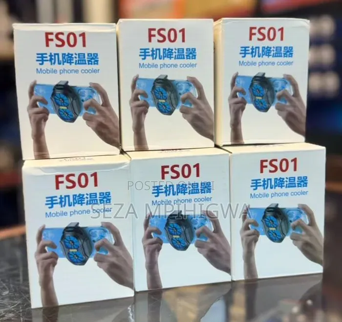 ​FS01 Mobile Phone Cooler Fan - Feni Ya Kupooza Simu Ya Clip