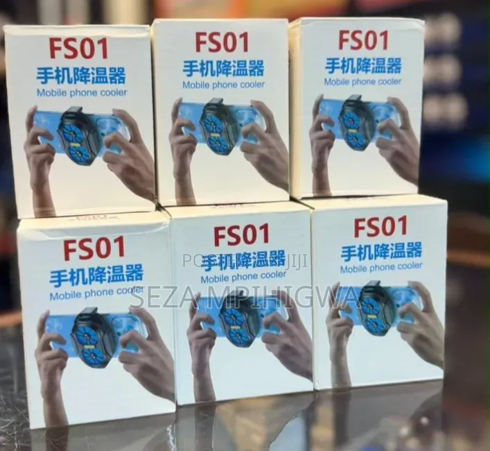 ​FS01 Mobile Phone Cooler Fan - Feni Ya Kupooza Simu Ya Clip