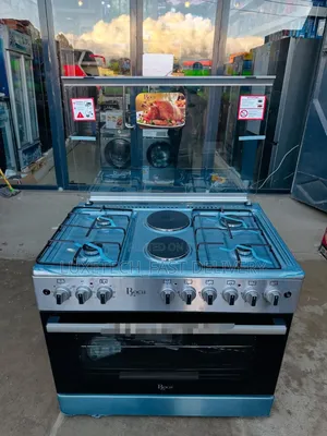 Roch 4 Gas and 2 Electric Plate Cooker With Oven 90×60