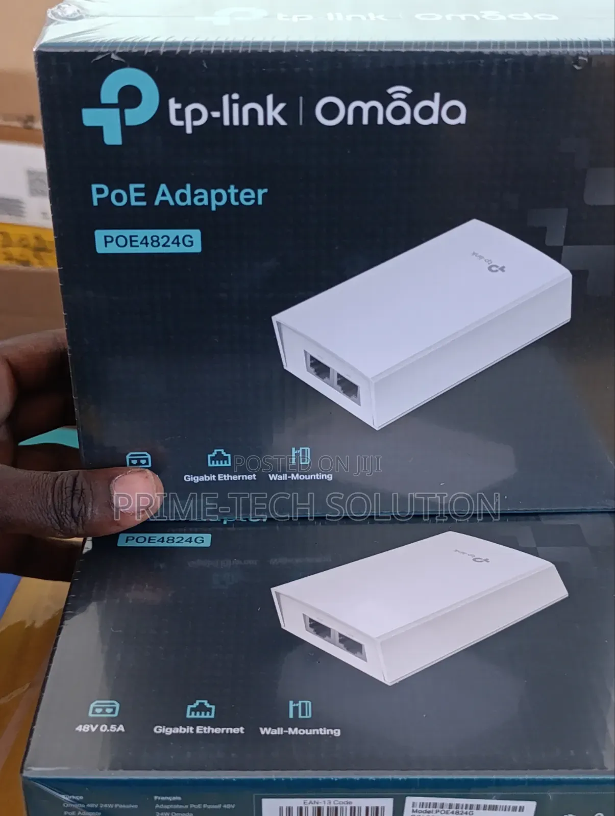 TP-Link Omada POE4824G 48V 24W Passive PoE Adapter Gigabit | TZ