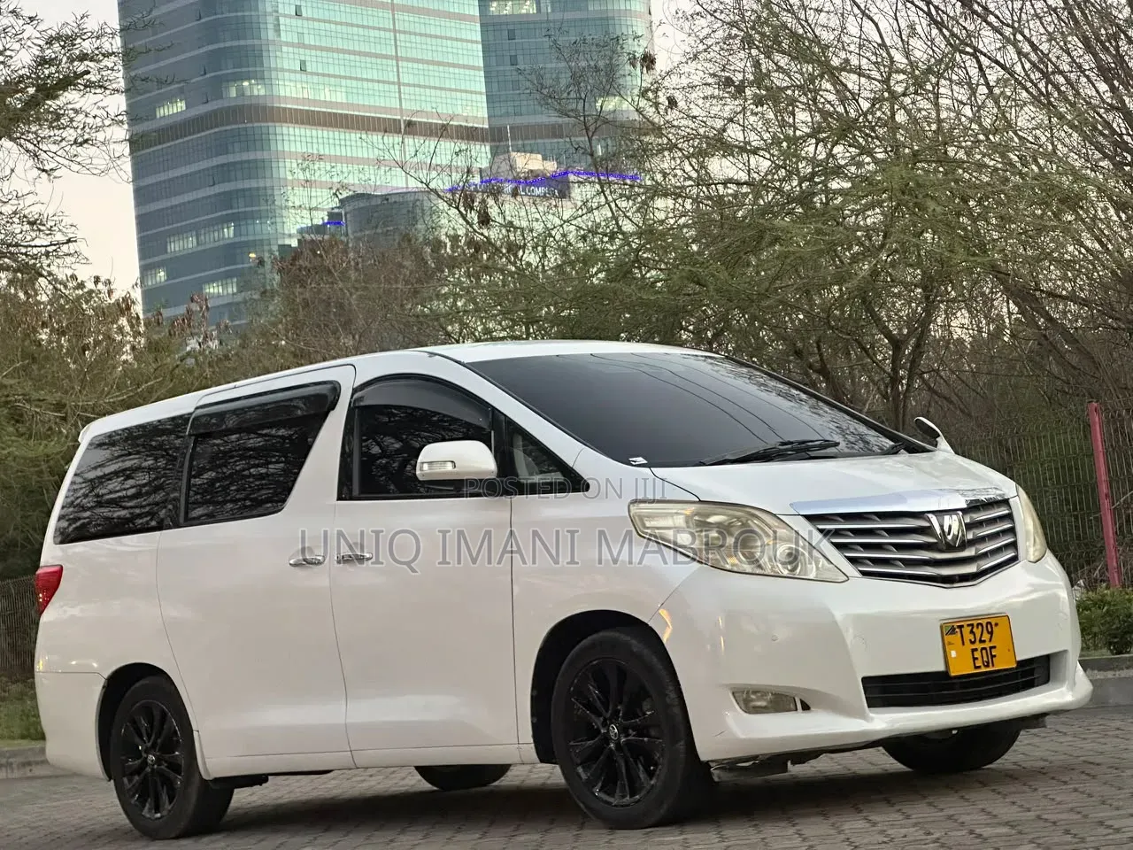 Toyota Alphard 2008 White