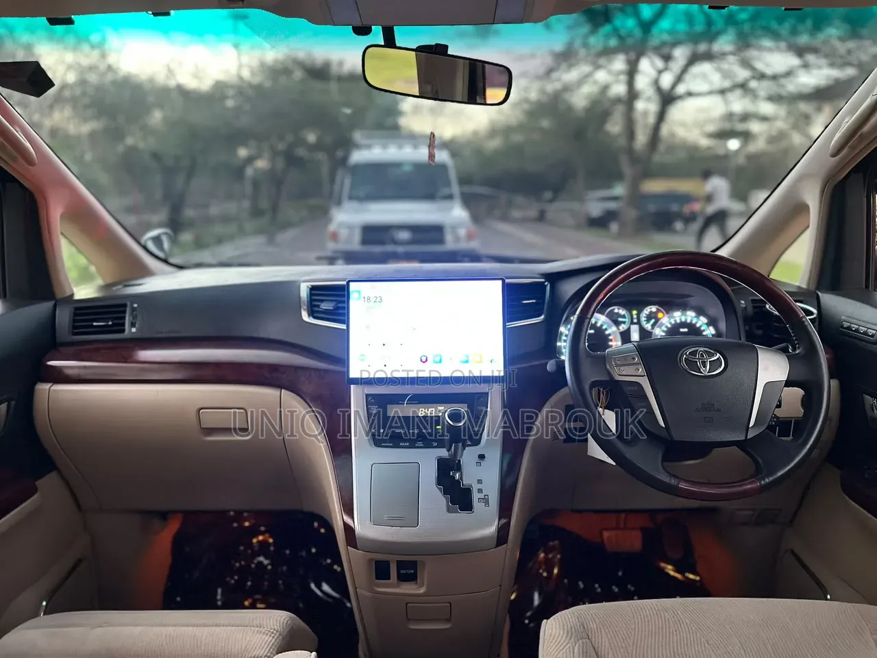 Toyota Alphard 2008 White
