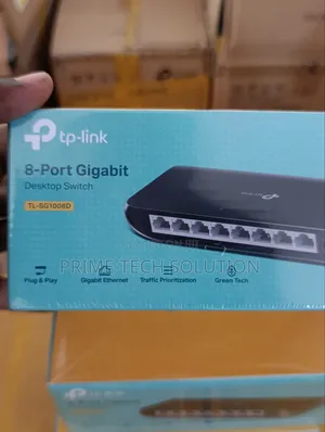 TP-Link TL-SG1008D 8 Port Gigabit Switch — Warranty 1Yr | TZ