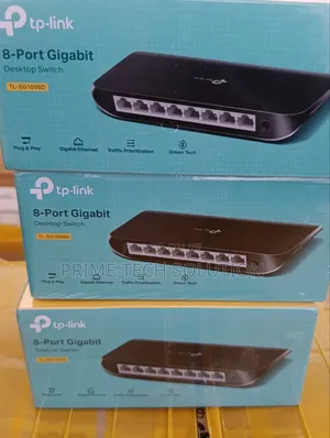 TP-Link TL-SG1008D 8 Port Gigabit Switch — Warranty 1Yr | TZ