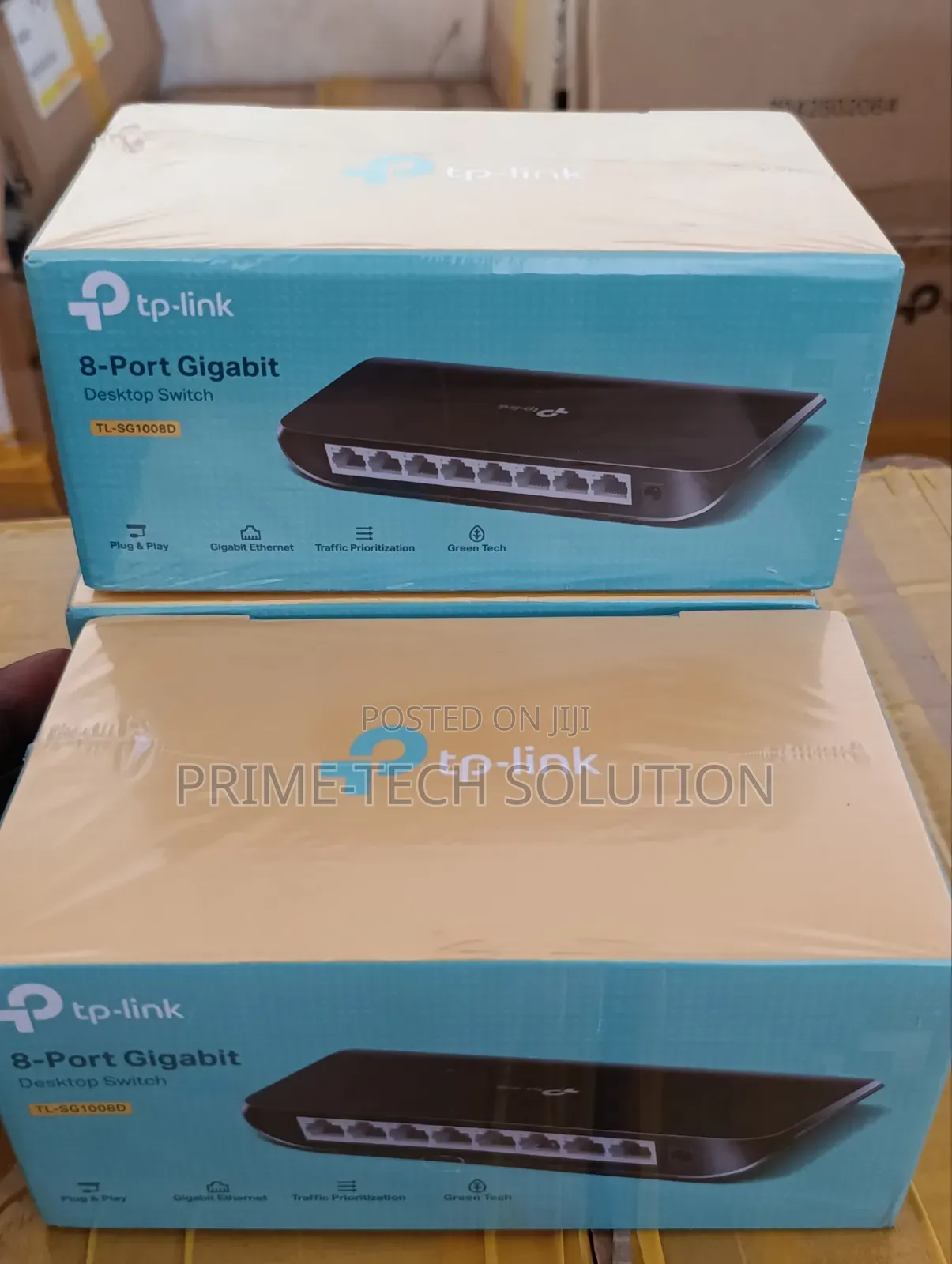 TP-Link TL-SG1008D 8 Port Gigabit Switch — Warranty 1Yr | TZ